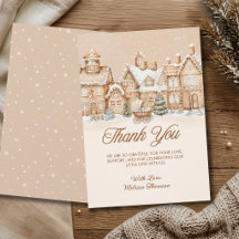 Es braucht ein Dorf Winter-Lebkuchen-Baby-Party