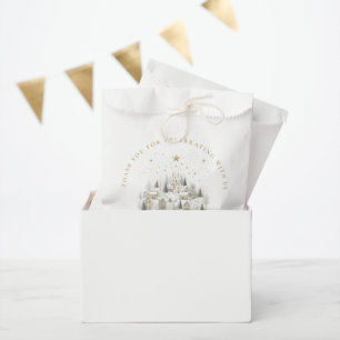 Es braucht ein Dorf Winter Wonderland Babyparty  Geschenktütchen