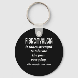 Es braucht ein Lila Fibro-Bewusstsein Schlüsselanhänger
