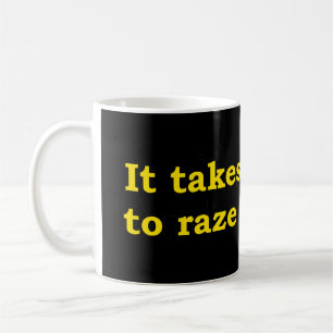Es braucht ein Viking Kaffeetasse