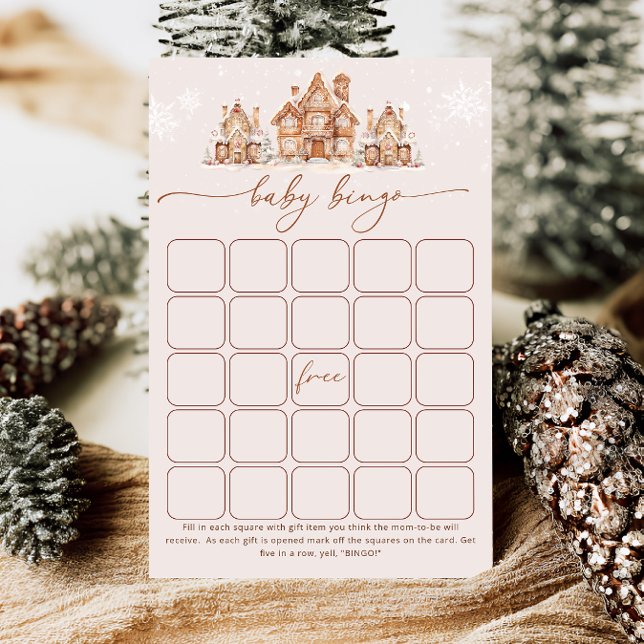 Es braucht ein Village Winter Baby Dusche Bingo Sp (Von Creator hochgeladen)