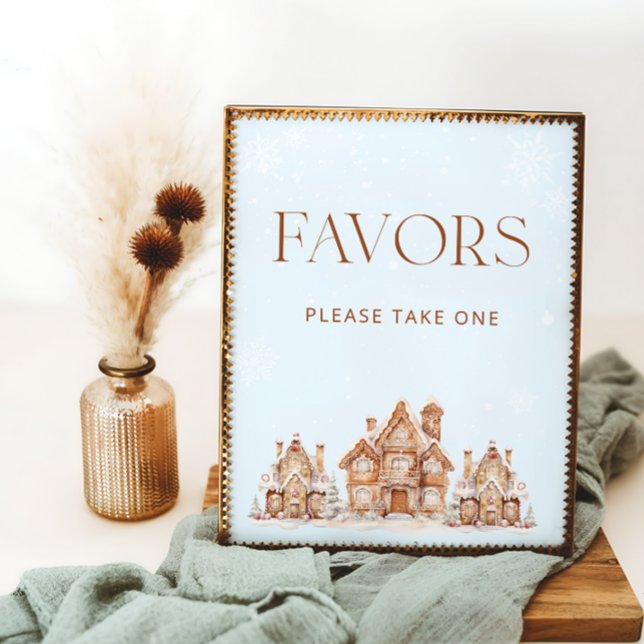 Es braucht ein Village Winter Baby Duschfavoriten Poster (Von Creator hochgeladen)