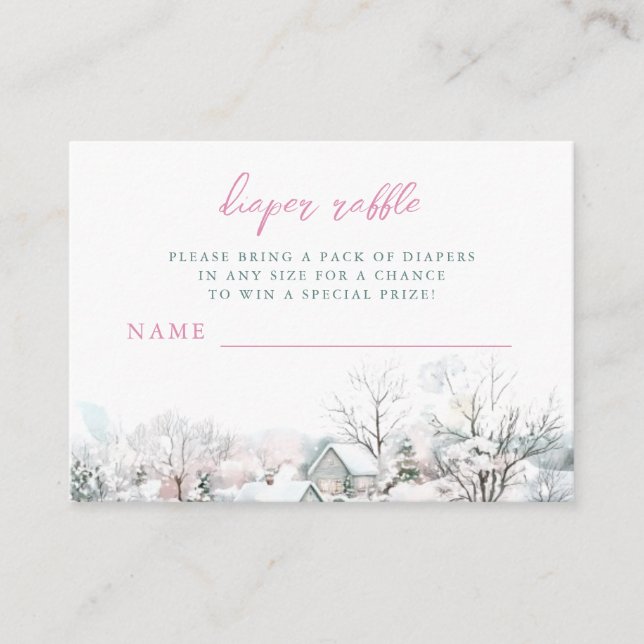 Es braucht ein Windelwaschturm für Dorfgestürme Begleitkarte (Vorderseite)