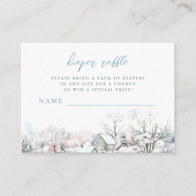 Es braucht ein Windelwaschturm für Dorfgestürme Begleitkarte (Vorderseite)