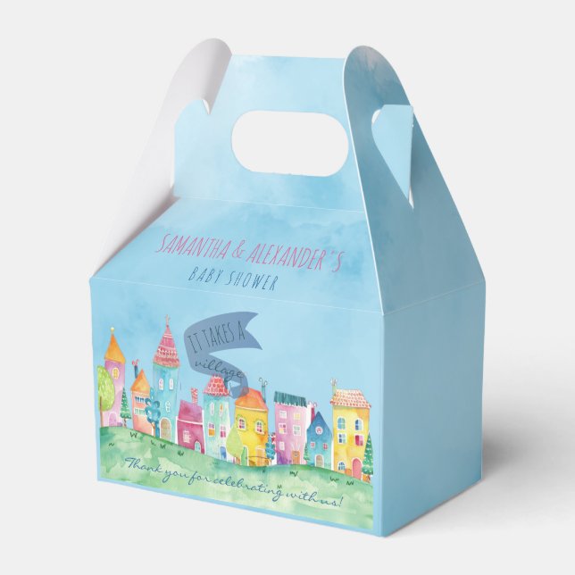 Es braucht eine Adoption in einem Dorf, die die IV Geschenkschachtel (Vorderseite)