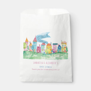 Es braucht eine Adoption in einem Dorf, die die IV Geschenktütchen