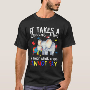 Es braucht eine besondere Mutter Autistische Tocht T-Shirt