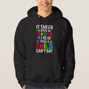 Es braucht einen besonderen Lehrer, um zu hören, w Hoodie