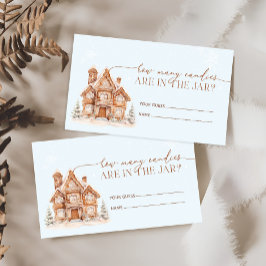 Es braucht einen VillagWinter wie viele Kanonen Begleitkarte