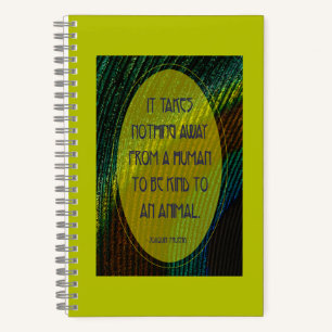 Es braucht nichts notizbuch