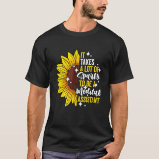 Es braucht viel Glanz, um eine medizinische Assist T-Shirt
