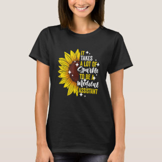 Es braucht viel Glanz, um eine medizinische Assist T-Shirt