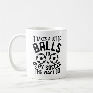 Es braucht viele Bälle Kaffeetasse
