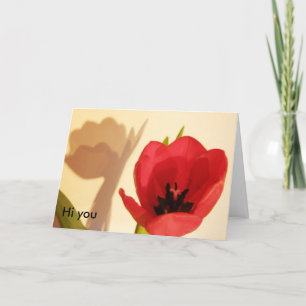 ES BRAUCHT ZWEI, Hallo. Karte