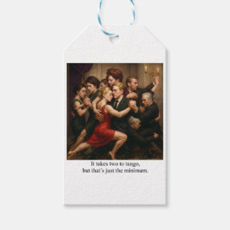 Es braucht zwei zum Tango, aber das ist nur das Mi Geschenkanhänger