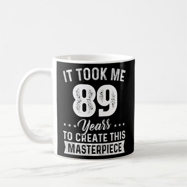Es brauchte 89 Jahre Masterpiece 89. 89 Kaffeetasse (Links)