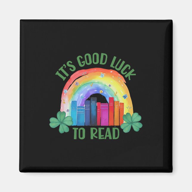 Es bringt Glück, am St. Patrick's Day Lehrer Li zu Magnet (Vorne)