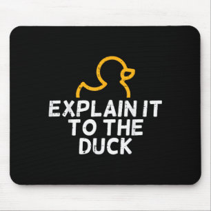 Es Coder Programmierer Tech Entwickler Shirts Männ Mousepad
