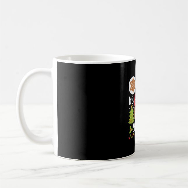 Es Cookie Backen Weihnachtssaison Funny Kaffeetasse (Links)