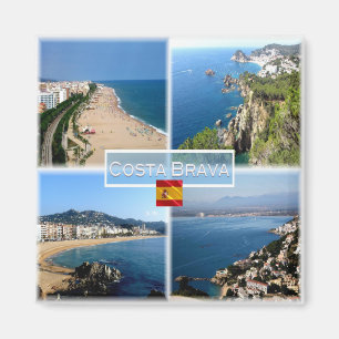 ES Costa Brava - Calella Beach - Tossa de Mar - Magnet