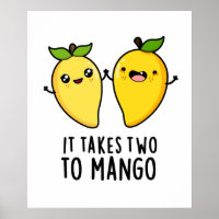 Es dauert zwei bis Mango lustige Tanzfrucht Pub