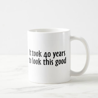 Es dauerte 40 Jahre, um gutes dieses zu schauen Tasse