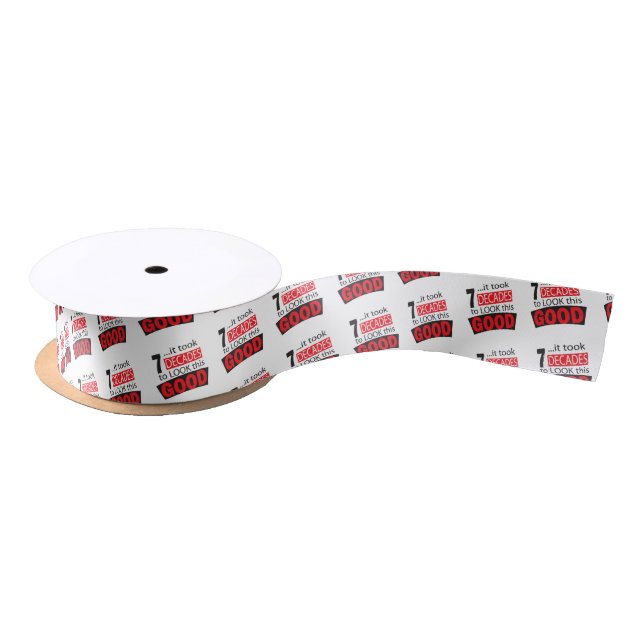 Es dauerte 7 Jahrzehnte, um GUTES dieses zu Satinband (Spule)