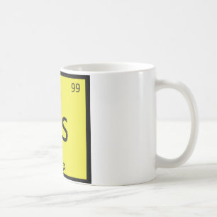 Es - Eier Chemie Periodensystem Symbol Tasse
