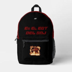 Es El EGT Del BNJ -streetwear Elgrandetoto Bedruckter Rucksack