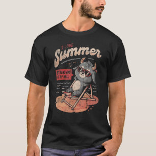 Es erinnert mich an die Hölle Vintag in Liebe Somm T-Shirt