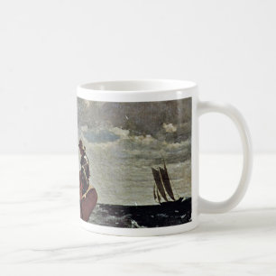 Es erneuert durch Homer Winslow (beste Qualität) Kaffeetasse