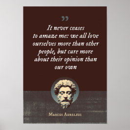 Es erstaunt mich nie mehr: Wir alle Liebe selbst Poster