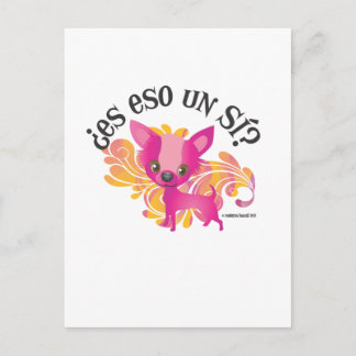 Es Eso un SI? Postkarte