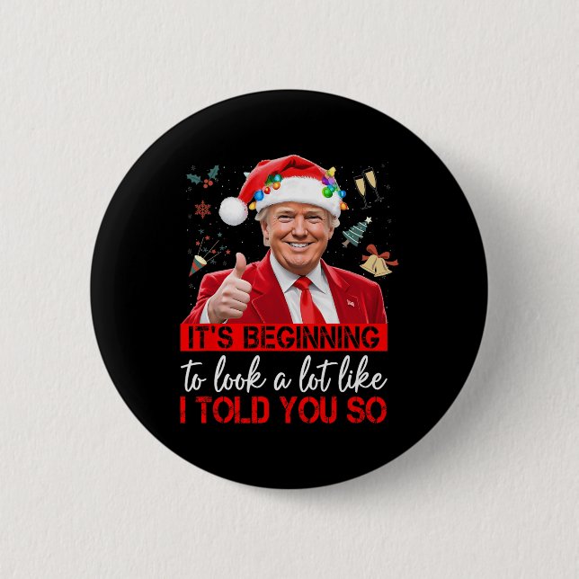 Es fängt an, so auszusehen, wie ich es Ihnen so ge Button (Vorderseite)