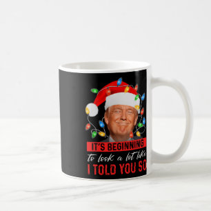 Es fängt an, so auszusehen, wie ich es Ihnen so ge Kaffeetasse