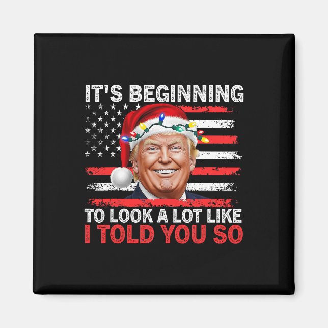 Es fängt an, so auszusehen, wie ich es Ihnen so ge Magnet (Vorne)