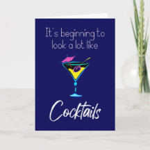 Es fängt an, wie Cocktails blau auszusehen