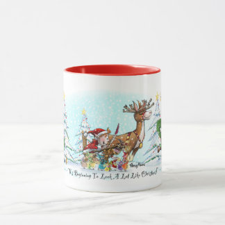 "Es fängt an, wie Weihnachten auszusehen!" Mug Tasse