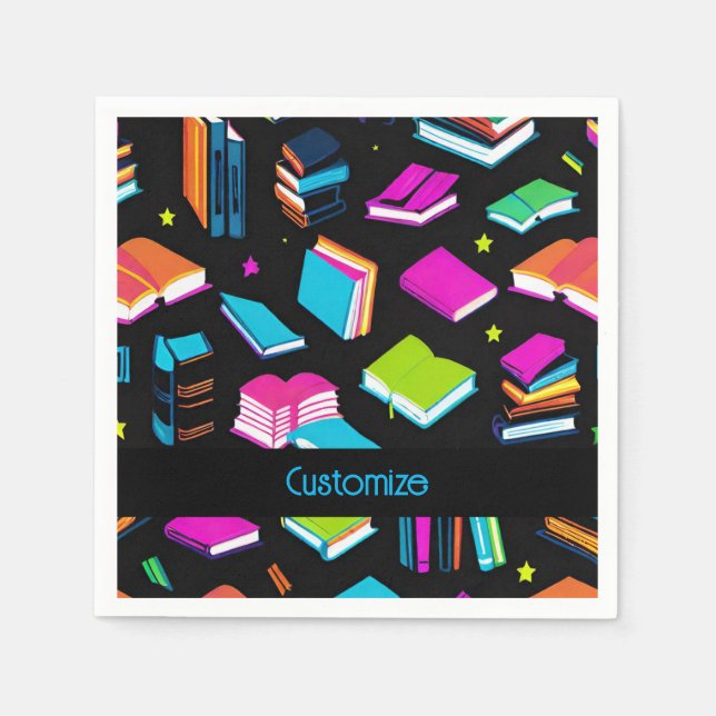 Es farbenfroh zu buchen serviette (Vorderseite)