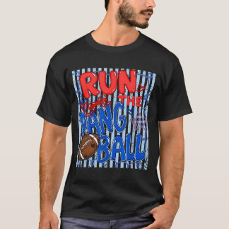Es Football Renn den verdammten Ball Spieltag Foot T-Shirt