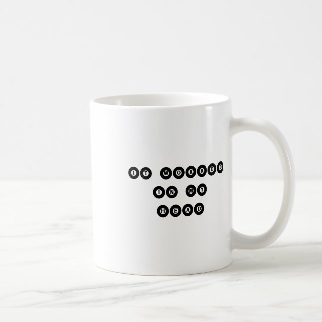 Es funktionierte in meinem Kopf - Billiard Pool Pl Kaffeetasse (Rechts)