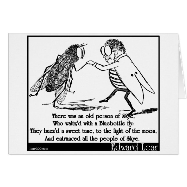 Es gab eine alte Person von Skye (Vorderseite (Horizontal))