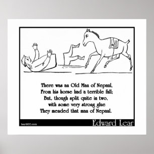 Es gab einen alten Mann in Nepal Poster