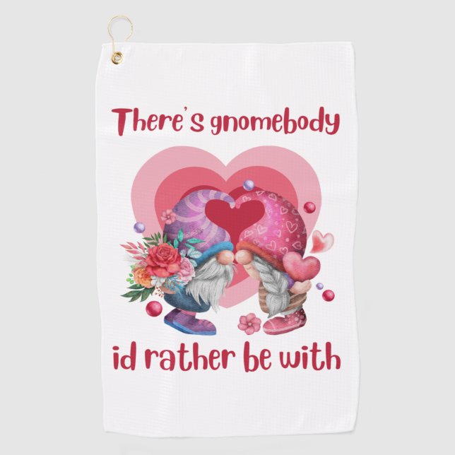 Es gab einen Gnoman, der lieber mit Golfhandtuch (Vorderseite)