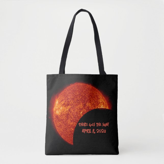 Es geht die Sonne - Doppelseitiges Eclipse Tote Ta (Vorderseite)