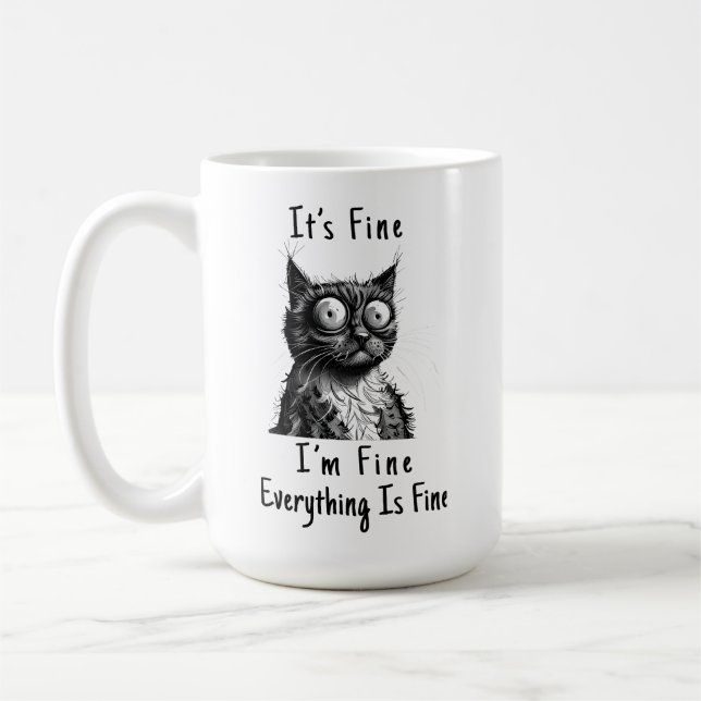 Es geht mir gut kaffeetasse (Links)