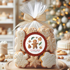 Es geht nur um den "Bake Cookie Swap" Runder Aufkleber