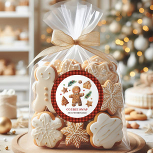 Es geht nur um den "Bake Cookie Swap" Runder Aufkleber