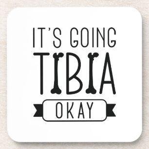 Es geht Tibia gut Getränkeuntersetzer