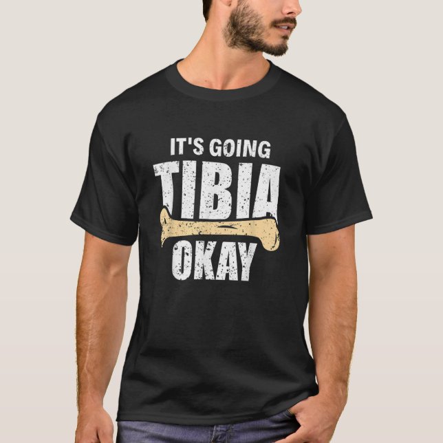Es geht Tibia gut, Krasser Tech Radiologe T-Shirt (Vorderseite)